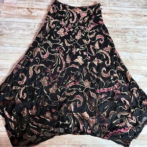 💚Boston Proper side button skirt